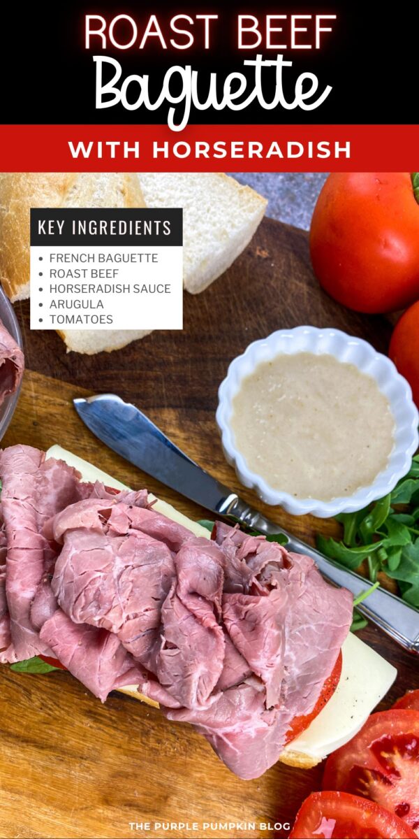 Key Ingredients for Roast Beef Baguette