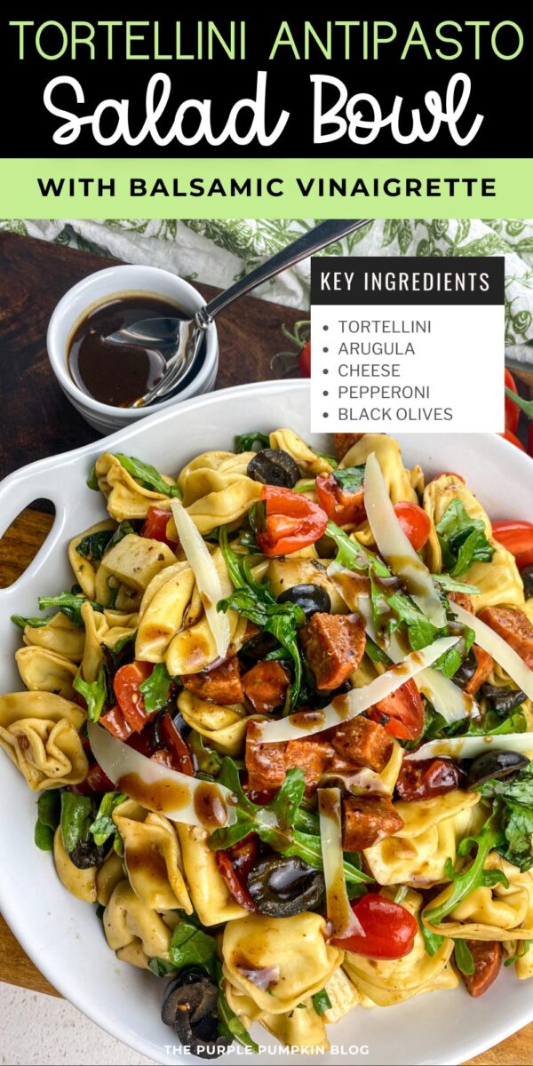 Key Ingredients for Tortellini Antipasto Salad