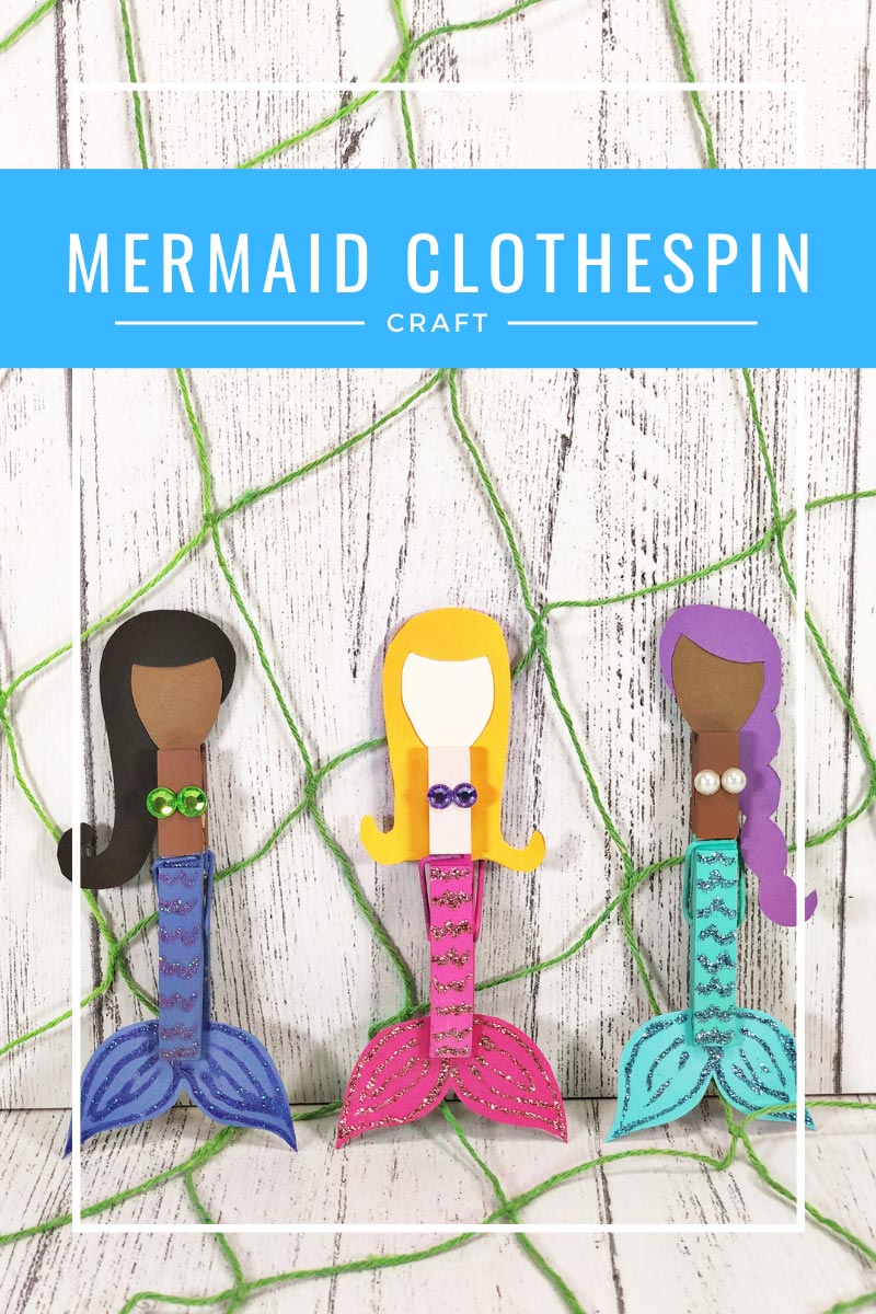 Mermaid-Clothespin-Craft