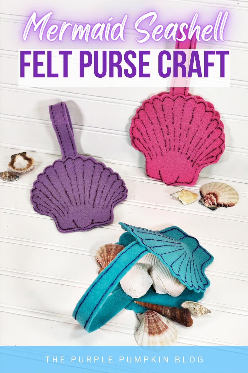 Mermaid-Seashell-Felt-Purse-Craft