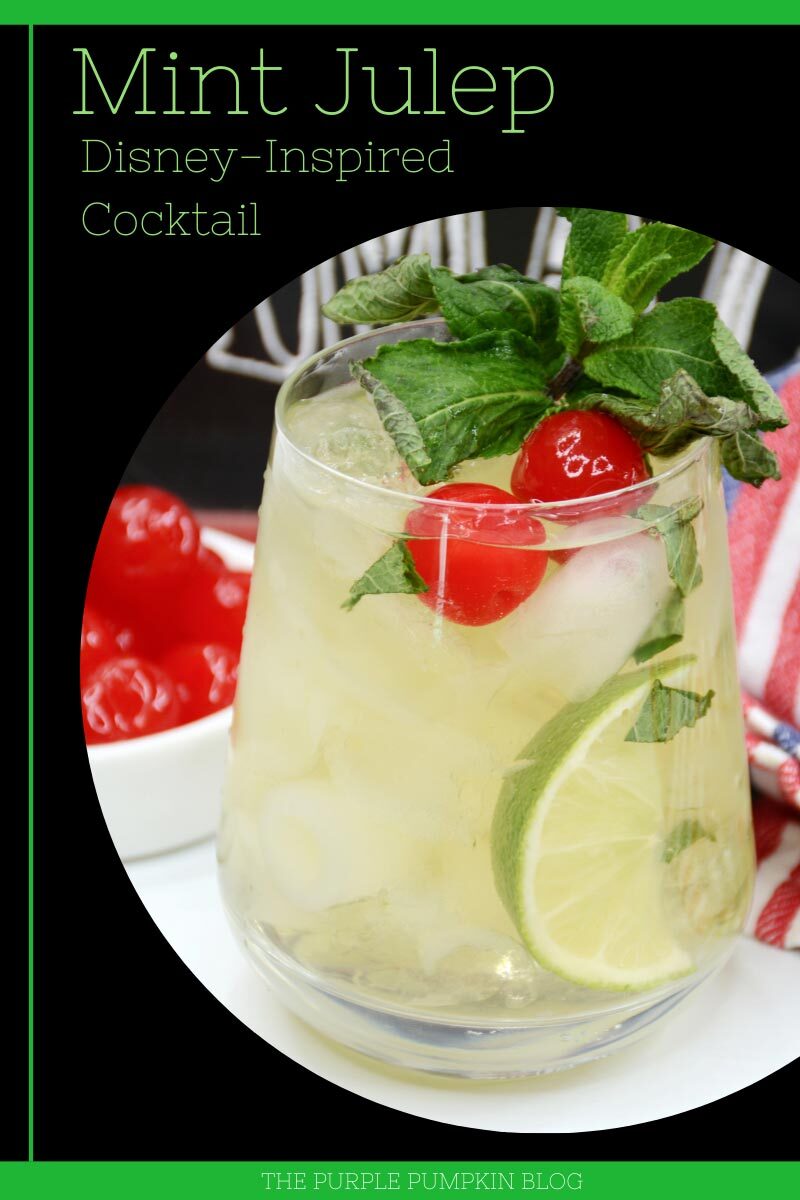 Mint Julep - Disney-Inspired Cocktail