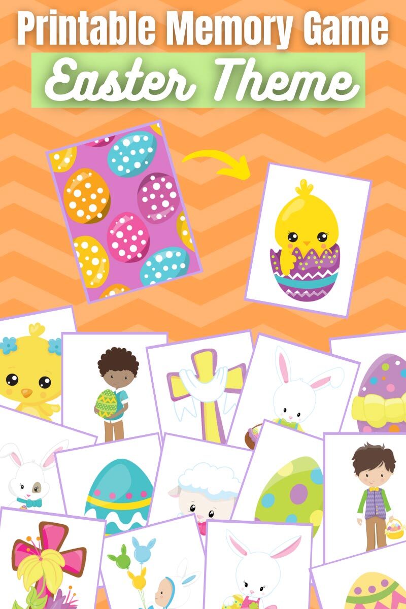 Printable Memory Game Easter Theme