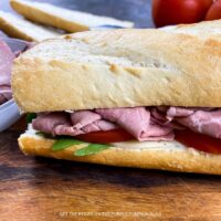 Roast Beef Baguette Recipe