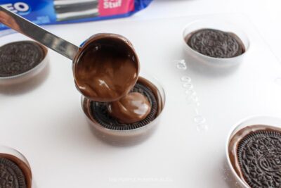 Second Layer of Chocolate Added