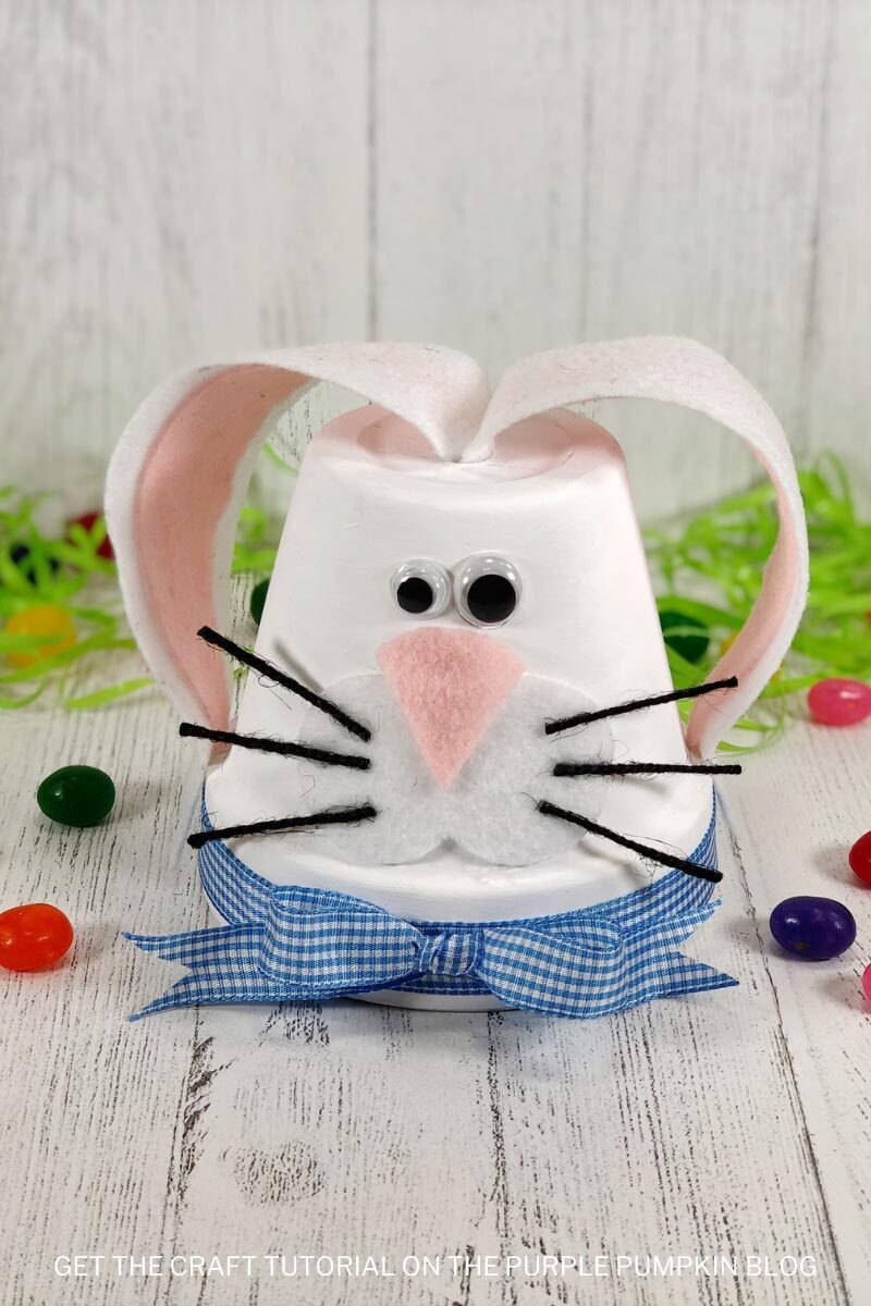 Springtime Craft - Flowerpot Bunny