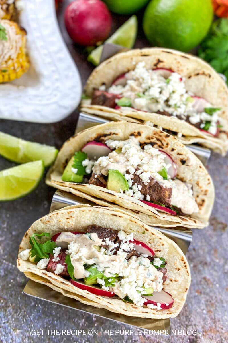 Street Tacos Recipe with Grilled Beef