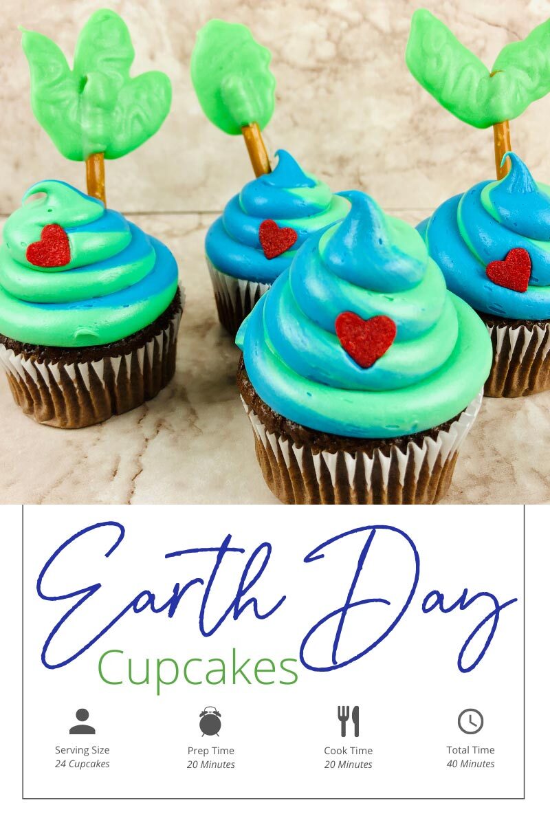 Timecard for Earth Day Cupcakes