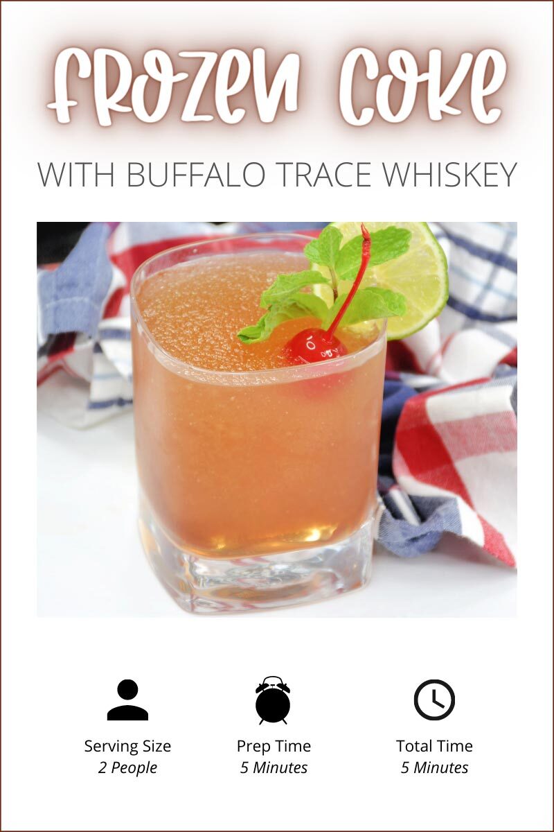Timecard for Frozen Coke with Buffalo Trace Whiskey