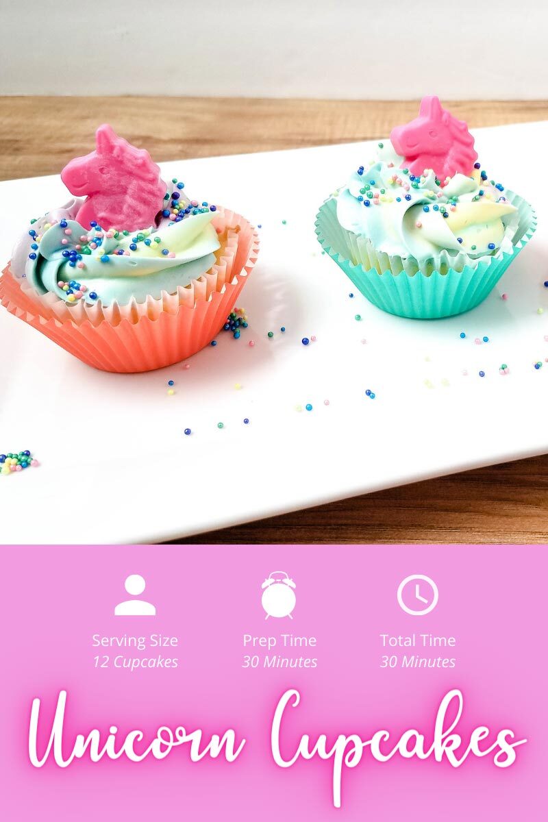 Timecard for Unicorn Cupcakes