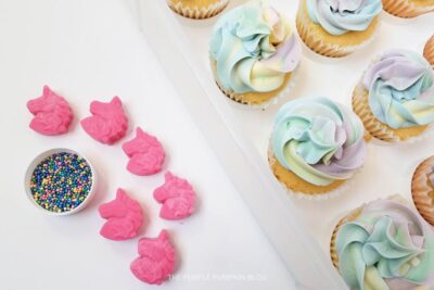 Unmolded Candy Unicorns