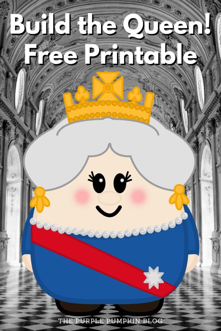 Free Printable Platinum Jubilee Decorations! Flags, Paper Chains &amp; More!
