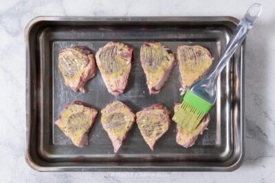 Chops Brushed with Herb Mixture