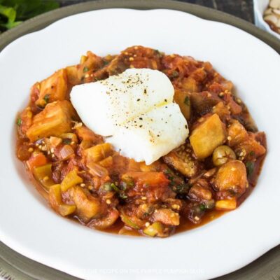 Cod Caponata Recipe