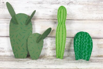 Finished Cactus Pieces