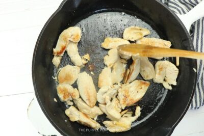 Frying the Chicken Pieces