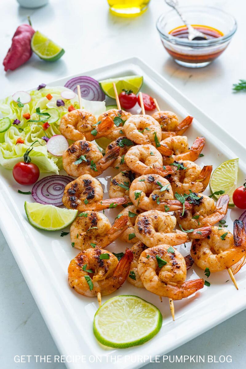 Grilled Shrimp with Chipotle and Lime