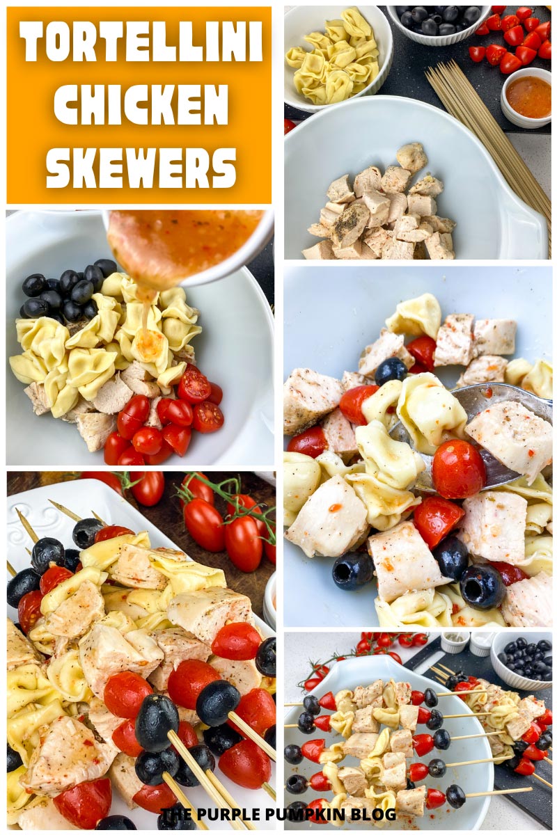 How To Make Tortellini Chicken Skewers