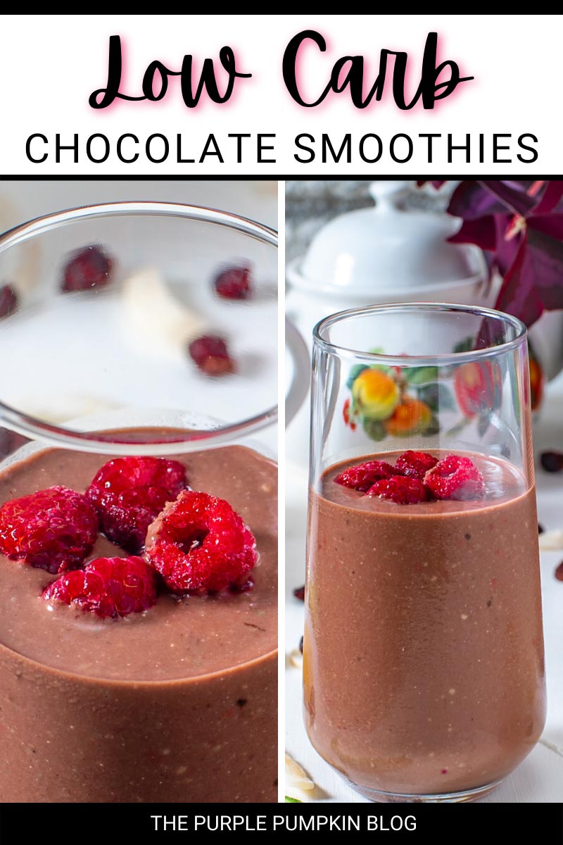 How to Make Low Carb Chocolate Smoothies
