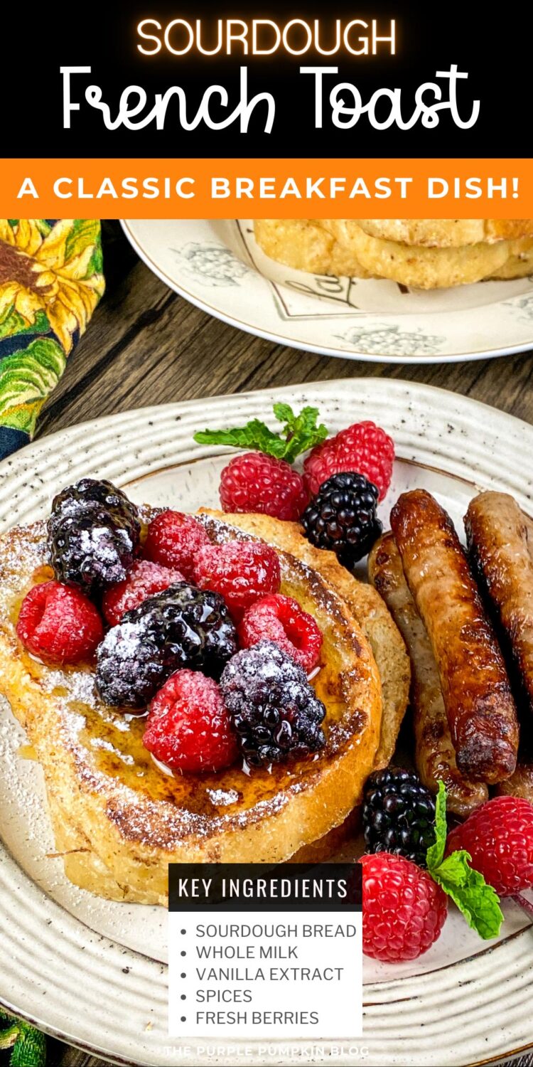Ingredients for Sourdough French Toast