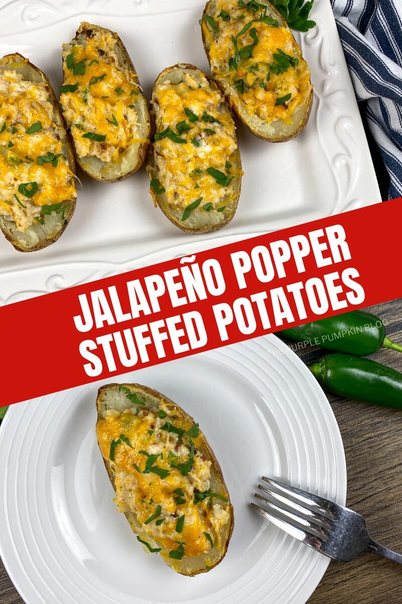 Jalapeno Popper Stuffed Potatoes