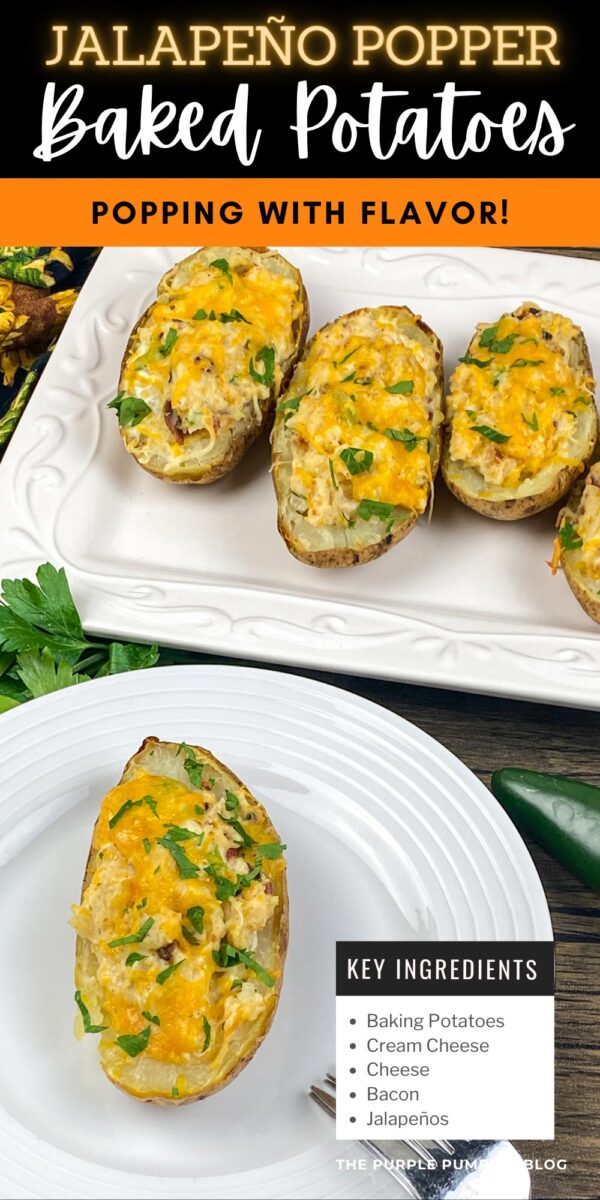 Key Ingredients for Jalapeno Popper Baked Potatoes
