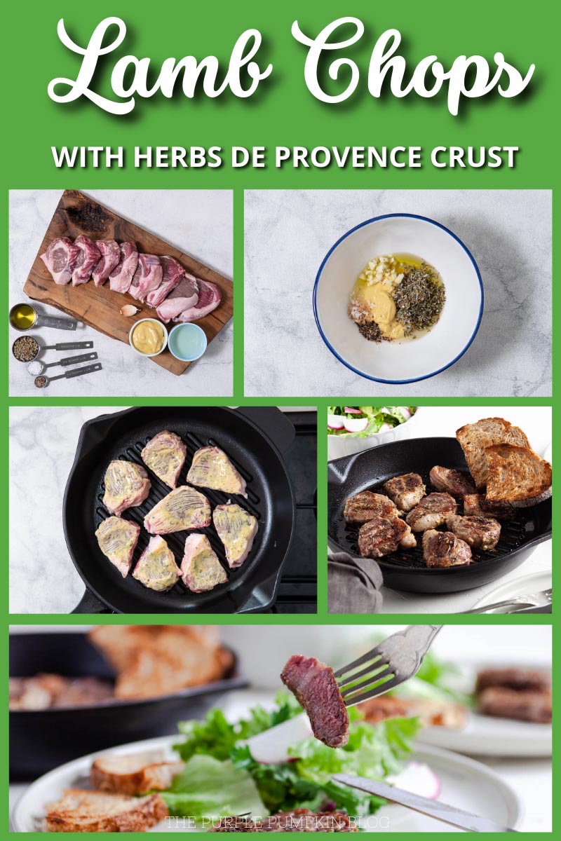 Lamb Chops with Herbs de Provence Crust