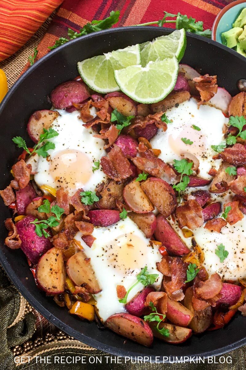 Low Carb Recipe for Southwestern Breakfast Skillet