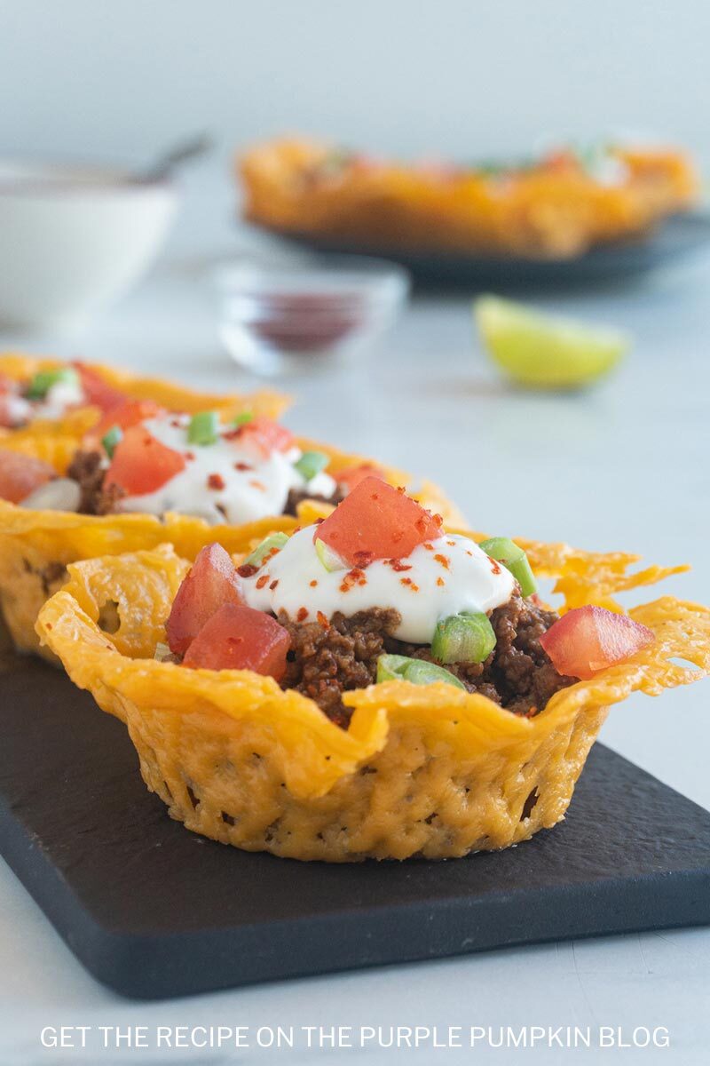 Low Carb Taco Cheese Cups