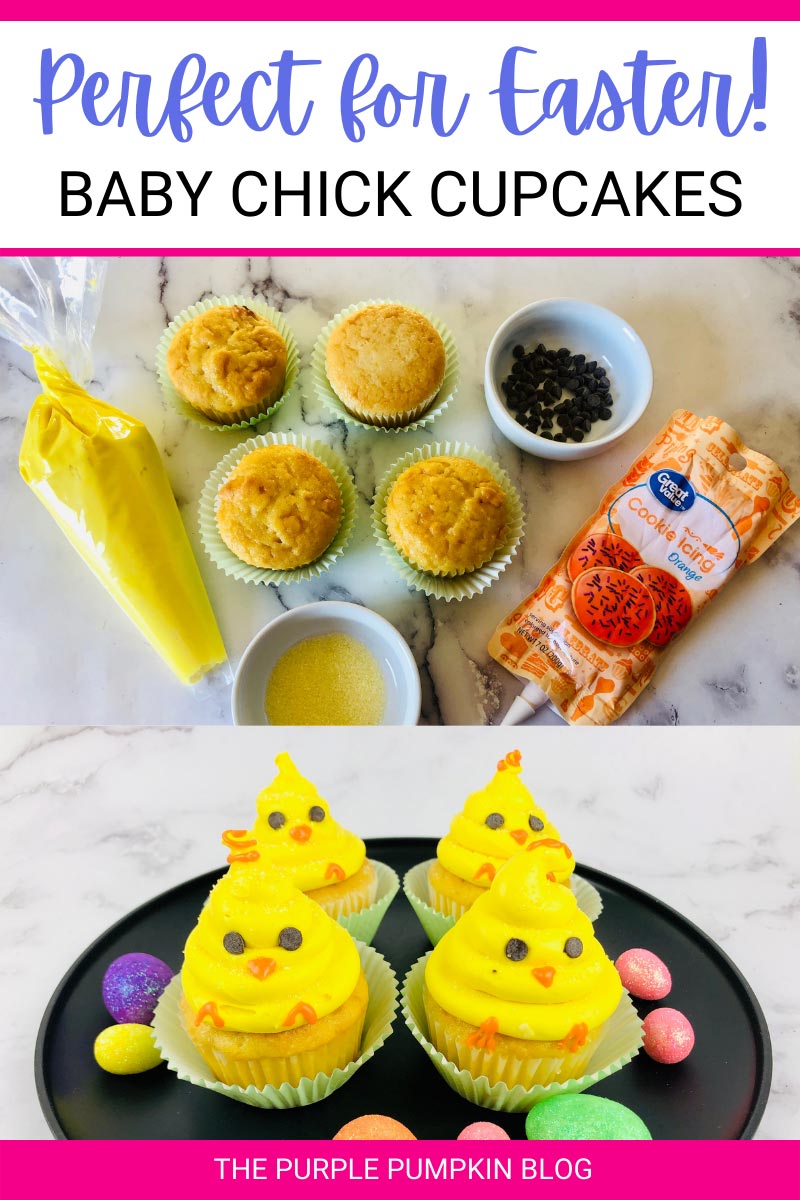 These Sweet Baby Chick Cupcakes for Easter Are So Easy To Make!