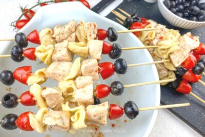 Threading Ingredients onto Skewers