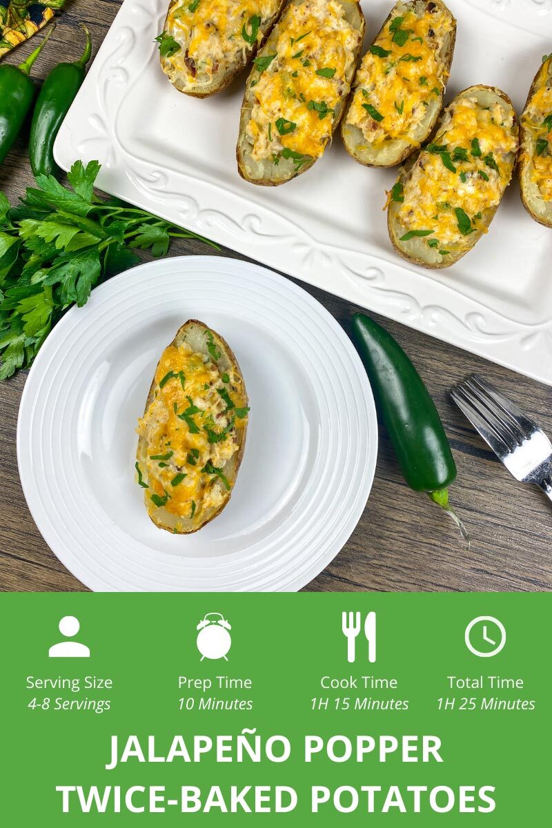 Timecard for Jalapeno Popper Twice-Baked Potatoes
