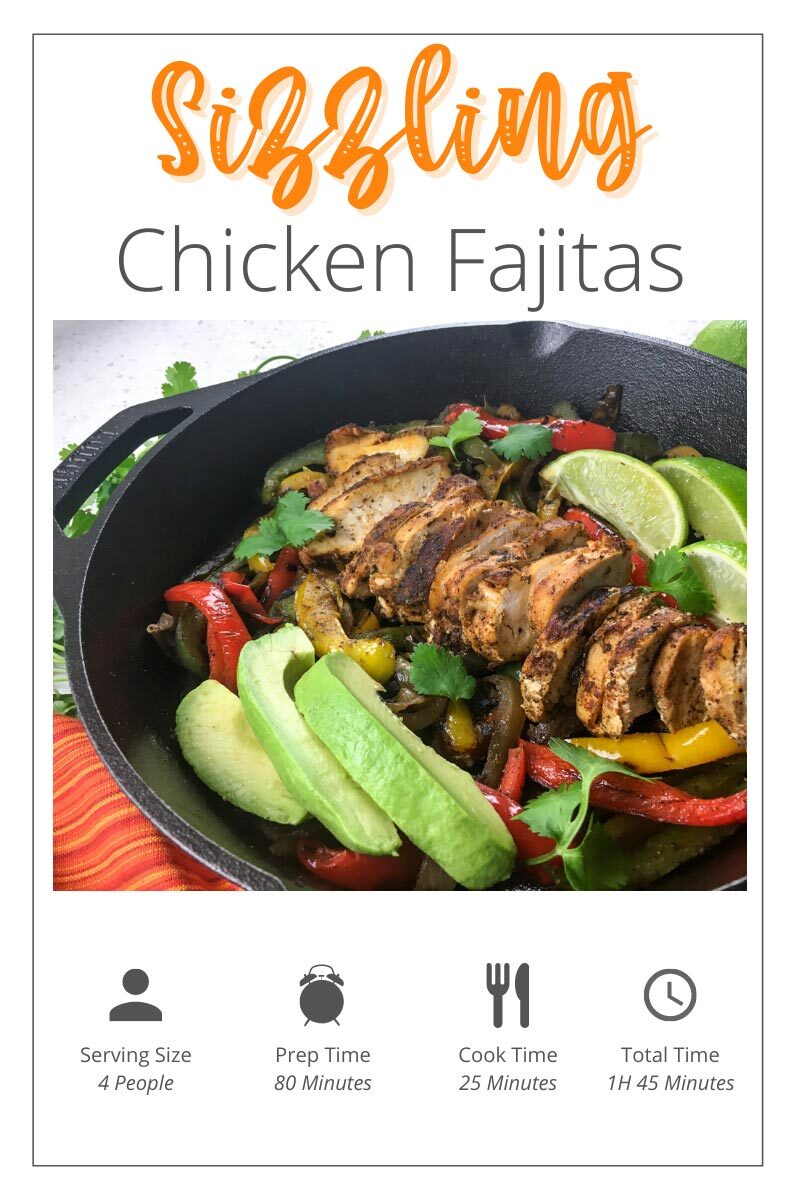Timecard for Sizzling Chicken Fajitas