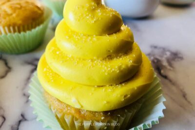 Yellow Sugar Added to Frosting