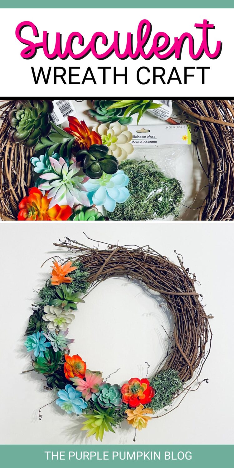 How to Make a Succulent Wreath Craft
