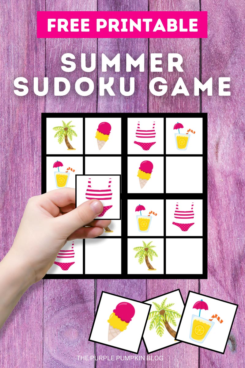 Free-Printable-Summer-Sudoku-Game