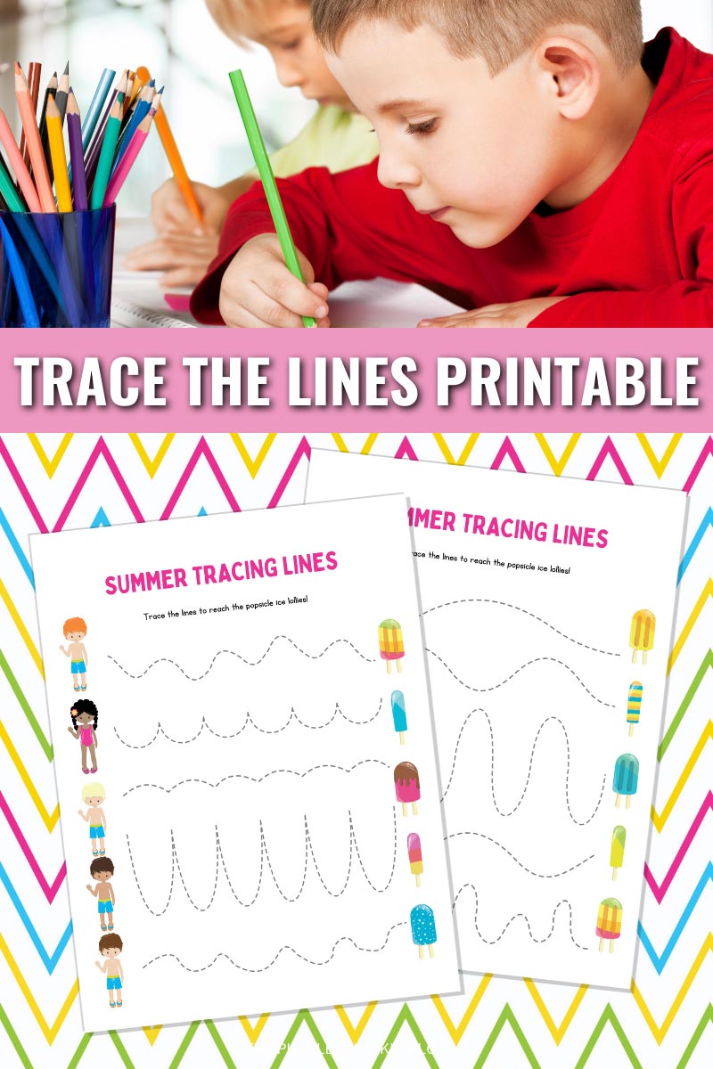 Trace the Lines Printable