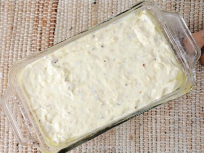 Cake Mixture in Pan
