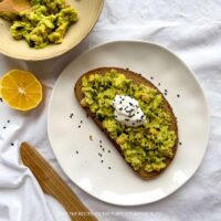 Chickpea Avocado Toast Recipe