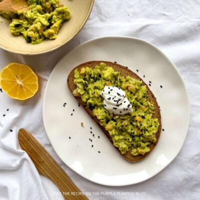 Chickpea Avocado Toast Recipe