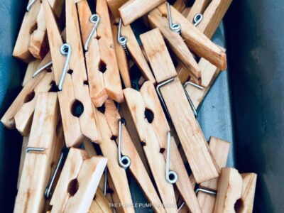 Clothespins in Coffee