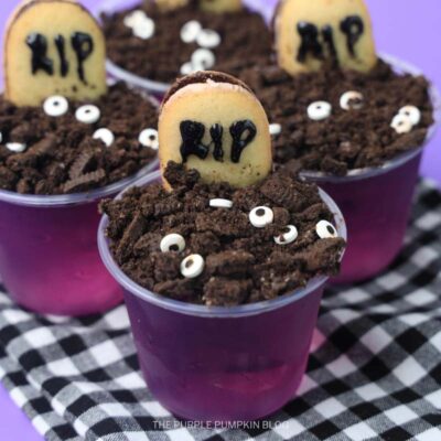 Finished Graveyard Jello Cups