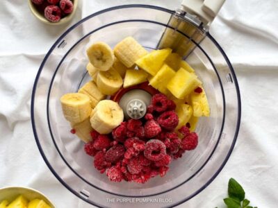 Frozen Fruit in Blender