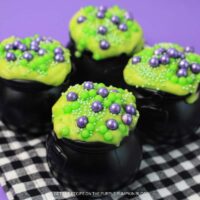 Hocus Pocus Cauldron Pudding Cups Recipe