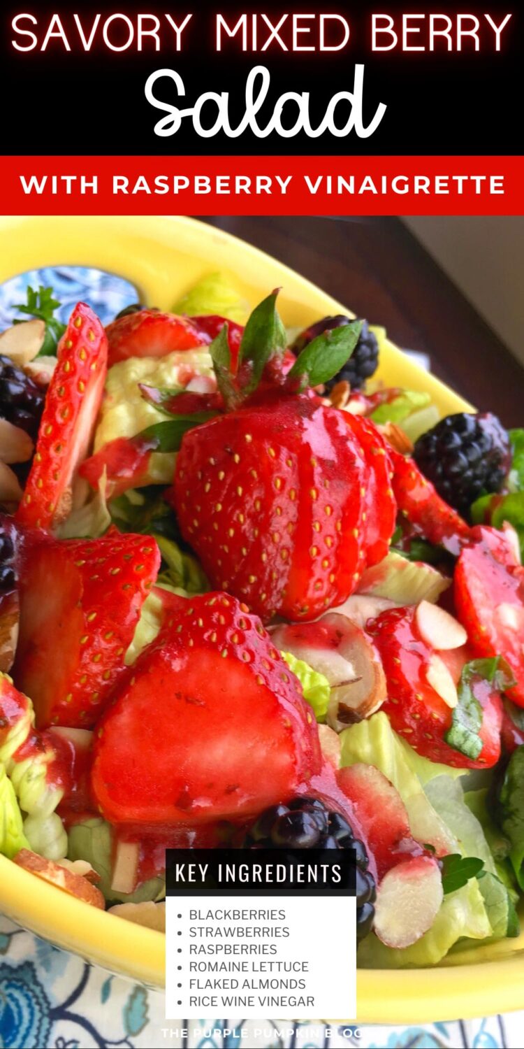 Key Ingredients for Savory Mixed Berry Salad