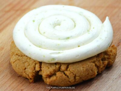 Key Lime Pie Cookie with Frosting on Top