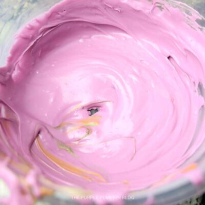 Melted Lavender Candy Melts
