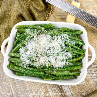 Oven-Roasted Parmesan Green Beans Recipe