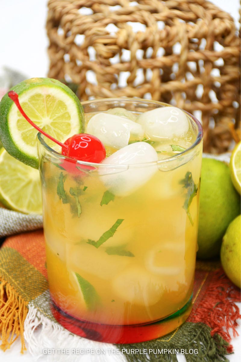 Passion Fruit Mango Mojito for a Party