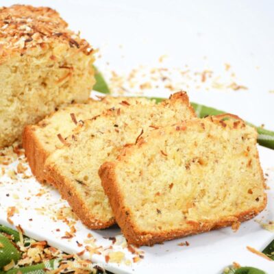 Pineapple Coconut Loaf Cake Recipe