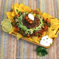 Ranchero Burger Platter Recipe